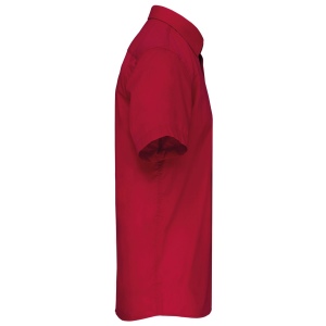 Chemise popeline polycoton manches courtes entretien facile homme 65
