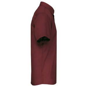 Chemise popeline polycoton manches courtes entretien facile homme 68
