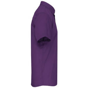 Chemise popeline polycoton manches courtes entretien facile homme 72