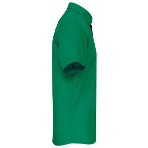 Chemise popeline polycoton manches courtes entretien facile homme 74