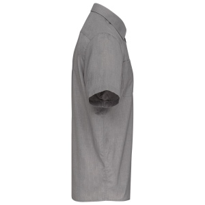 Chemise popeline polycoton manches courtes entretien facile homme 81
