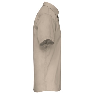 Chemise popeline polycoton manches courtes entretien facile homme 82