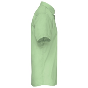 Chemise popeline polycoton manches courtes entretien facile homme 86