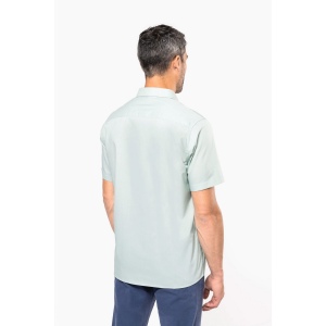 Chemise popeline polycoton manches courtes entretien facile homme 89