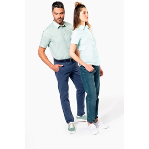 Chemise popeline polycoton manches courtes entretien facile homme 99