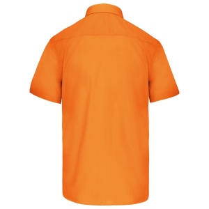 Chemise popeline polycoton manches courtes entretien facile homme 37