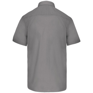 Chemise popeline polycoton manches courtes entretien facile homme 38
