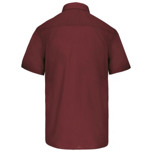 Chemise popeline polycoton manches courtes entretien facile homme 39