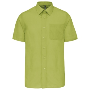 Chemise popeline polycoton manches courtes entretien facile homme 6