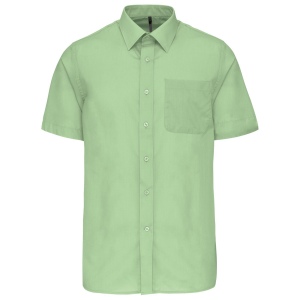 Chemise popeline polycoton manches courtes entretien facile homme 28