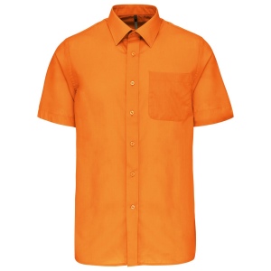 Chemise popeline polycoton manches courtes entretien facile homme 8