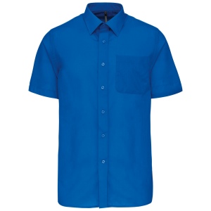 Chemise popeline polycoton manches courtes entretien facile homme 17