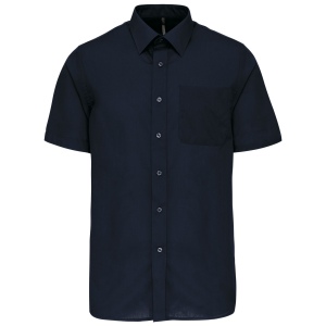 Chemise popeline polycoton manches courtes entretien facile homme 12