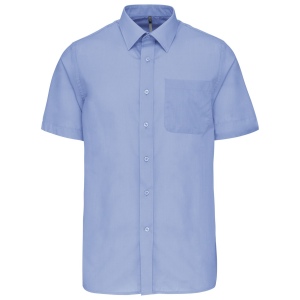 Chemise popeline polycoton manches courtes entretien facile homme 3