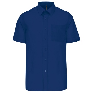 Chemise popeline polycoton manches courtes entretien facile homme 30