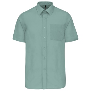 Chemise popeline polycoton manches courtes entretien facile homme 29