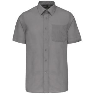 Chemise popeline polycoton manches courtes entretien facile homme 9