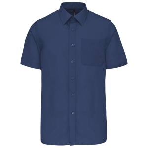 Chemise popeline polycoton manches courtes entretien facile homme 25