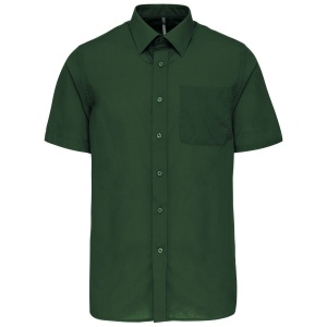 Chemise popeline polycoton manches courtes entretien facile homme 15