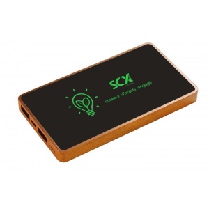 Batterie externe éco wood 5000 (Stock) 5