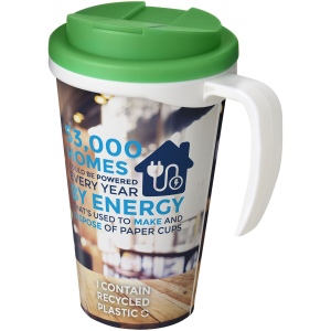 Mug isolant Brite-Americano® Grande 350ml avec couvercle anti fuite 14