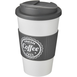 Gobelet isolant Americano® 350ml avec bandeau antidérapant et couvercle anti-fuite 42