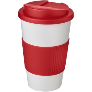 Gobelet isolant Americano® 350ml avec bandeau antidérapant et couvercle anti-fuite 14