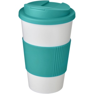 Gobelet isolant Americano® 350ml avec bandeau antidérapant et couvercle anti-fuite 15