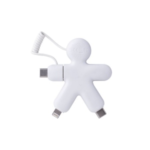Buddy Cable - Câble de charge multi-connecteurs Double entrée Type-C & USB 4