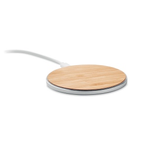 Chargeur sans fil en bambou - DESPAD