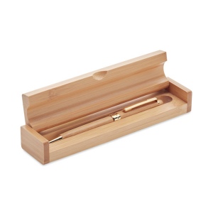 Stylo bille coffret bambou - ETNA