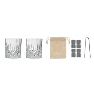 Set whisky avec boîte bambou - INVERNESS 3