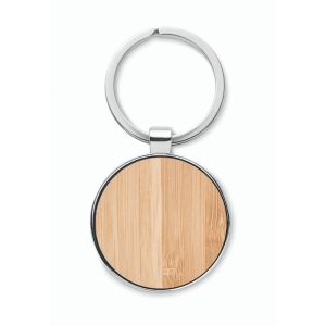 Porte-clés rond métal bambou - BALLARAT 4
