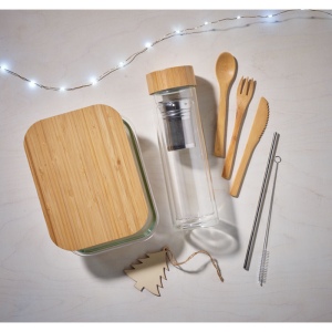 Lunchbox en verre et bambou - TUNDRA LUNCHBOX 5