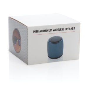 Mini enceinte sans fil en aluminium 17