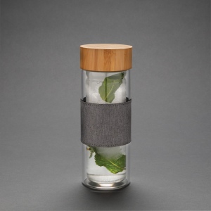 Bouteille à double paroi en verre Impact 13