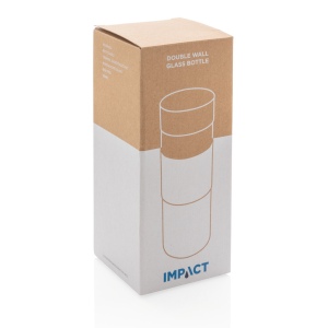 Bouteille à double paroi en verre Impact 21