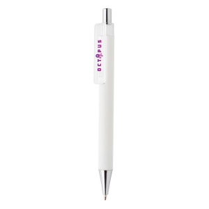 Stylo X8 finition gomme en ABS recyclé RCS 31