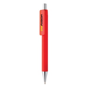 Stylo X8 finition gomme en ABS recyclé RCS 38
