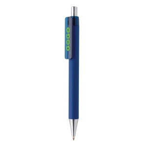 Stylo X8 finition gomme en ABS recyclé RCS 46