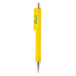 Stylo X8 finition gomme en ABS recyclé RCS 52