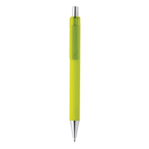 Stylo X8 finition gomme en ABS recyclé RCS 57