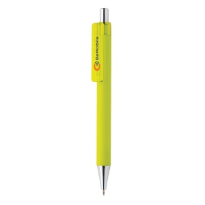 Stylo X8 finition gomme en ABS recyclé RCS 58