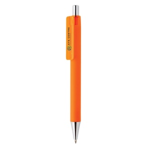 Stylo X8 finition gomme en ABS recyclé RCS 66
