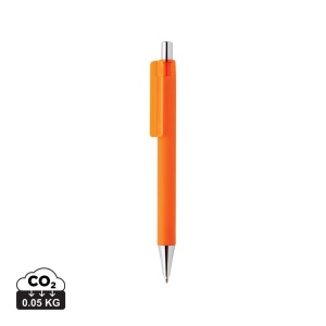 Stylo X8 finition gomme en ABS recyclé RCS 9