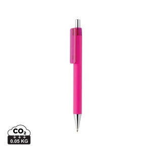 Stylo X8 finition gomme en ABS recyclé RCS 2