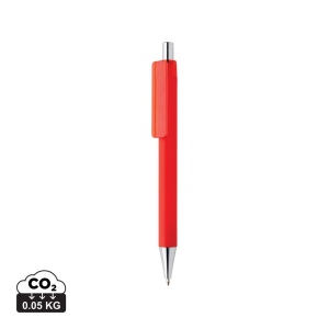 Stylo X8 finition gomme en ABS recyclé RCS 5
