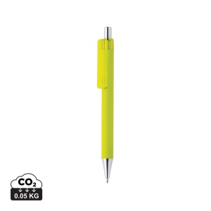 Stylo X8 finition gomme en ABS recyclé RCS 8