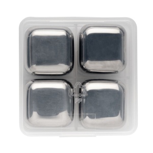 Glaçons réutilisables en acier inoxydable 4pcs 6