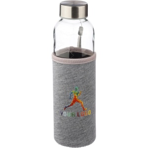 Bouteille en verre de 500 ml avec housse Nika